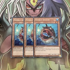 MAZE-DE042 x3 Flinker Angler Rare Top Zustand Yugioh