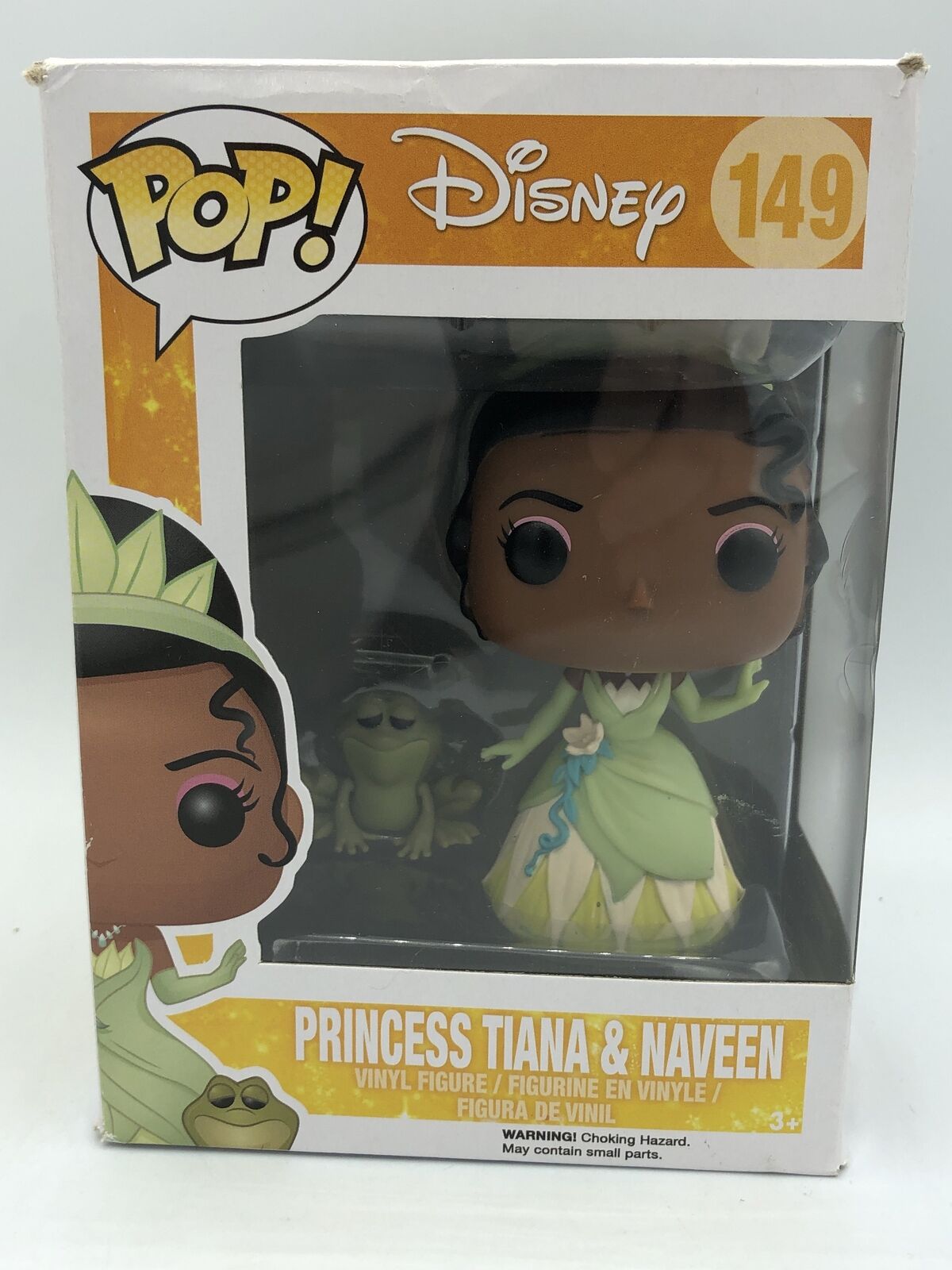 Tiana Princesa E O Sapo Original Funko Pop Disney