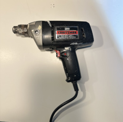 Sears Craftsman 3/8 Variable Speed Drill - Model 315.10411 - Used, Good Cond.