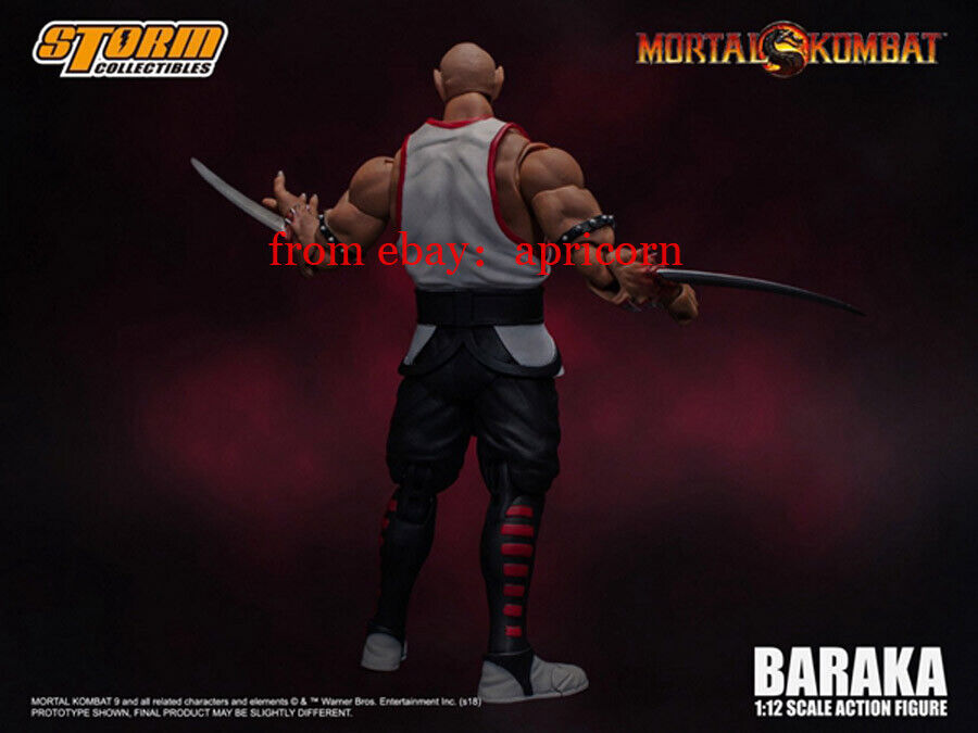 Mortal Kombat 1/12 Scale Pre-Painted Action Figure: Baraka