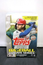 2020 Topps Baseball Update Series Blaster Box 7 Packs/box Coin Card NIB LOOK!