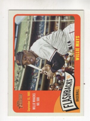 2014 Topps Heritage Flashbacks # BF-WM Willie Mays