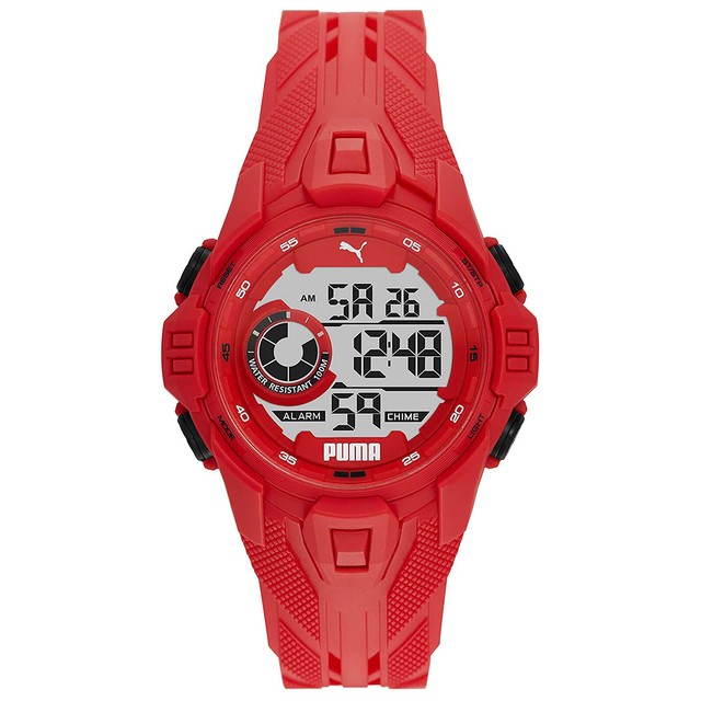 puma red zone chronograph
