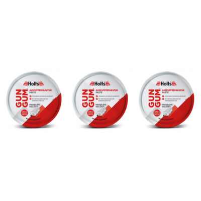 3 x Holts Dichtstoff Auspuffdichtpaste 200g  Reparatur Dichtmasse
