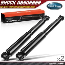 2pcs Rear Left & Right Shock Absorber for Toyota Tacoma 1995-2004 4Runner Pickup