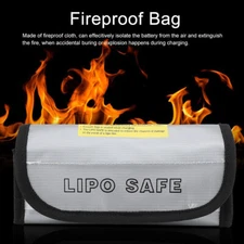 Fireproof Bag LiPo Battery Explosion-Proof Safety Bags Pouch Charging USA