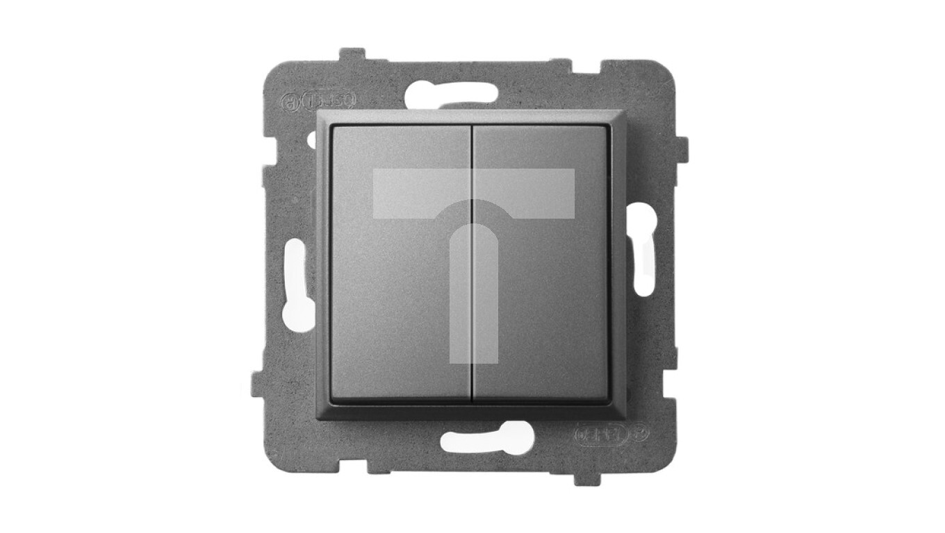 ARIA Double stair connector, matt gray ŁP-10U/m/70 /T2UK