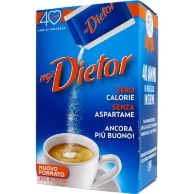 My Dietor Dolcificante Naturale DIETOR Dispenser 300 bustine