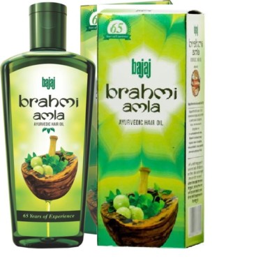 Bajaj Brahmi Amla 100%  Ayurvedic Hair Oil -  400 ML