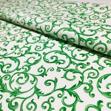 Signature Classics Green Ivy Vines Fabric by Oakhurst Textiles 100% Cotton