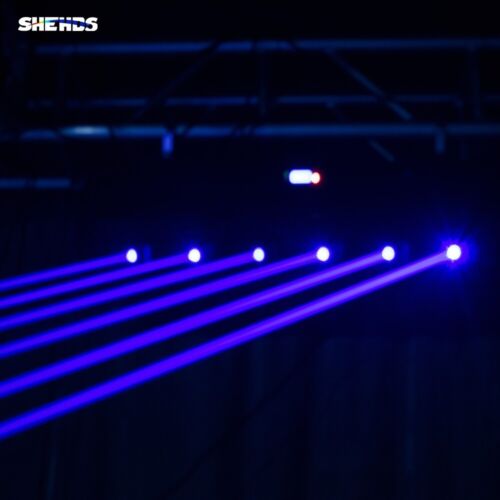 6 Eyes 500mW RGB 3in1 Moving Head Light Laser for DJ disco Club Bar Lamp - Picture 16 of 17
