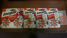 LOT OF 5 Energizer Size 13 Hearing Aid Batteries - 37 TOTAL  2025 Expiration+5 