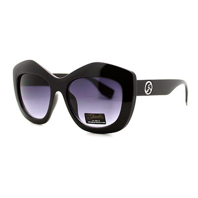 Designer Fashion Sunglasses Womens Oversized Thick Unique Frame UV 400  Australia
