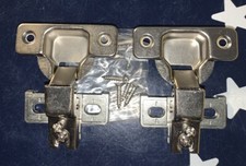 2 X Hickory Hardware 1/2  Overlay Concealed H...