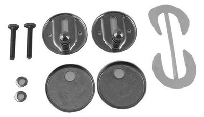 Duravit Scharnier-Set für WC-Sitz mit Absenkautomatik 0061381000