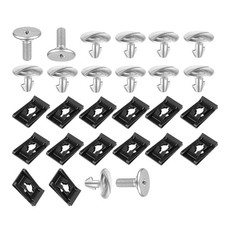 Pcs Engine Under Cover Hardware Fastener Kit, Splash Shield Guard Clips & 28
