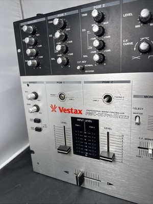 Vestax PMC-05 Pro III DJ Mixer Untested Sold As Is | eBay