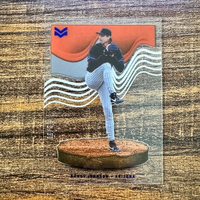 2023 Panini Chronicles Randy Johnson #16 Magnitude Blue #36/50 ARI Diamondbacks