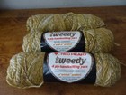 Lot 3 Vtg skeins RED HEART Tweedy 4 Ply worsted weight yarn-100% acrylic — photo 1