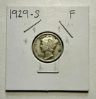 1929-S Mercury Dime SILVER - Fine (F)