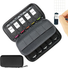 USB Flash Drive Case with 10 USB Drive Slots and 10 Memory Card Slots