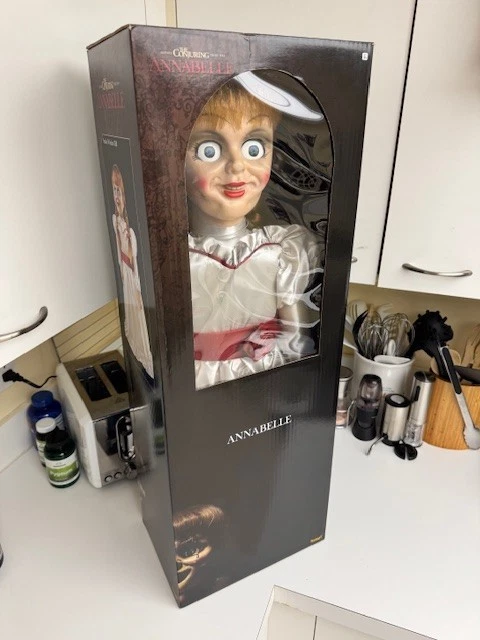 Annabelle Doll The Conjuring Life Size Doll 30” Spirit Halloween *MINT*