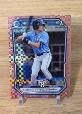 2026 Bowman Baseball Daniel Pierce 1st Prospect Rose Gold X-Fractor /15 #BCP-77