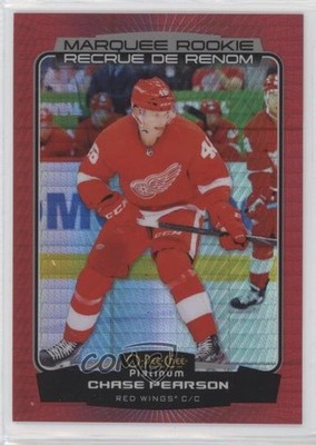 2022 O-Pee-Chee Platinum Marquee Rookies Red Prism Chase Pearson Rookie RC nl6