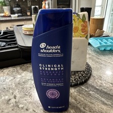 Caspa clínica + champú de control avanzado de aceite, 13,5 fl oz, 5,291 fl oz