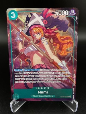 Nami Premium Card Collection Best Selection Vol. 1 OP02-036 Promo One Piece NM