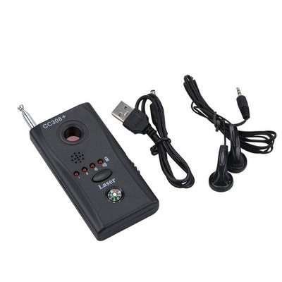 5-Mode Anti-Spy RF Signal Bug Detector Hidden Camera Laser Len GSM Device Finder