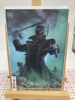 BATMAN WHO LAUGHS 3 RICARDO FEDERICI MINIMAL TRADE VARIANT DC COMICS NM