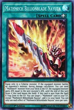 Yu-Gi-Oh TCG MYFI-DE011 SR Mathmech Billionblade Nayuta Mystic Fighters