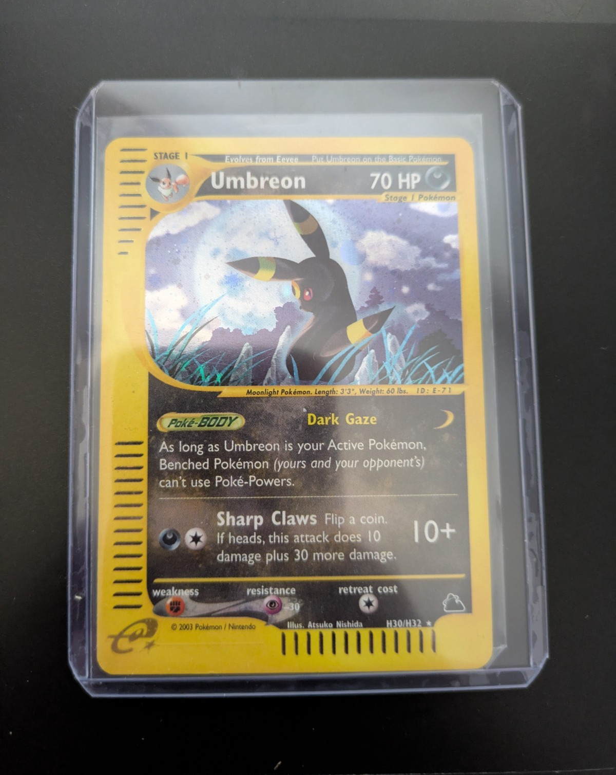 Umbreon 2003 Skyridge #H30 Holo Price Guide - Sports Card Investor
