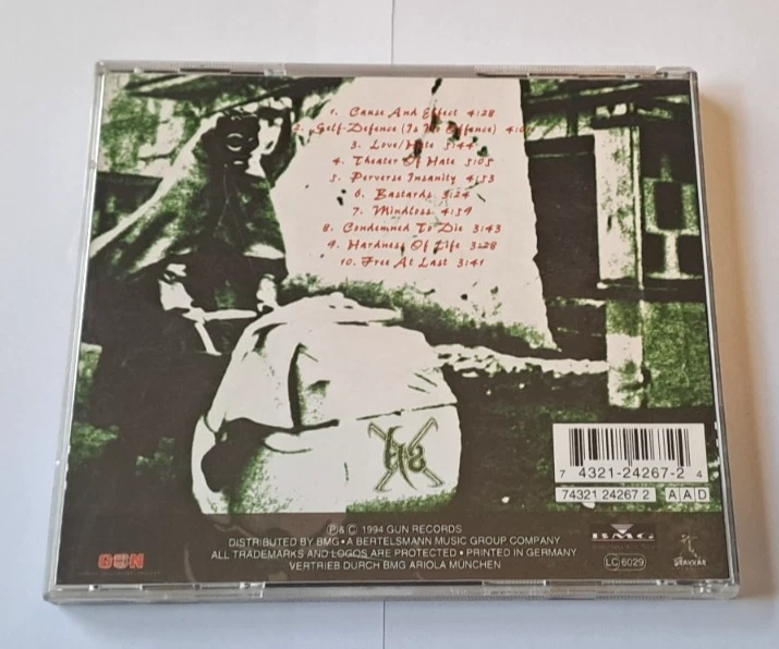 Hate Squad - Theater of Hate Gun Records 1994` - Thrash Metal  / Death Metal CD - Bild 3 von 3