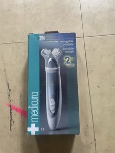 Medicura Épilateur femme réf. 286, 2 têtes, blanc/gris, modèle 286