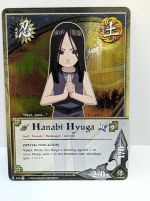 Hanabi Hyuga - N-545 - Common - 1st Edition - Foil