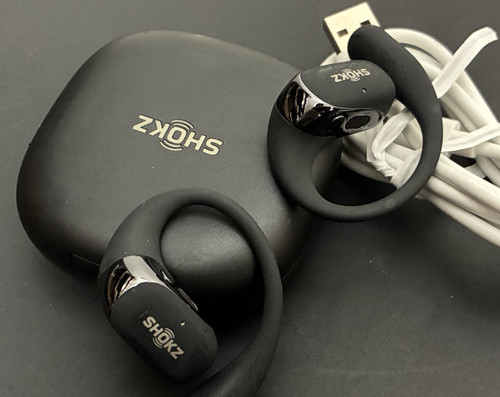 Shokz T920-ST-BK-US OpenFit 2 True Wireless Bluetooth Earbuds - Black