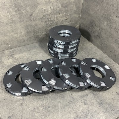 10 Stück DQ Montagelochband in Kasette für Fixpin Schrauben 12mm Lochband je10m