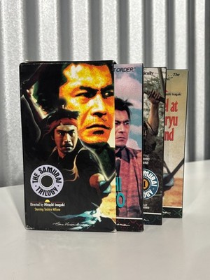 Samurai Trilogy (VHS) for sale online | eBay