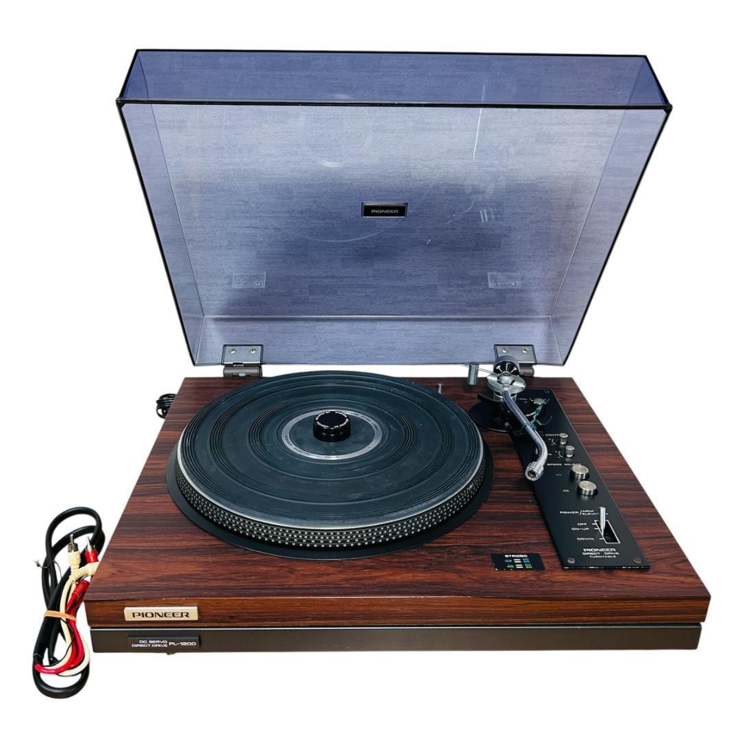 中古 Pioneer PL-1200 ダイレクトドライブターンテーブル Pioneer PL