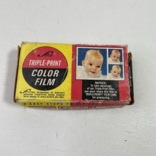 Vintage Triple-Print Film Labs 126 Color Film Made in USA  Exp. Jan 1978 Sealed