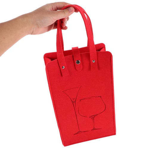  Butelka wina Torba podróżna Torba na wino Tote Nosidełko na wino Tote Podwójne szczeliny Torba na wino - Zdjęcie 11 z 12