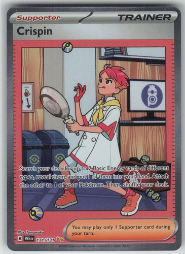 Crispin Pokemon TCG SV: Prismatic Evolutions 171/131 NM