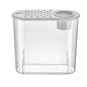 BINGLI Tank Aquarium, Small Decorative Desktop Fish Tank Starters Kit