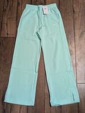 NWT Nike Straight Fit High Rise Sweat Pants Women's Small Mint Green