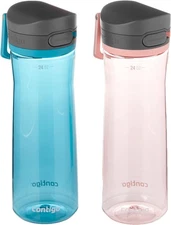 Contigo Jackson 2.0 Tritan 24oz (Pack of 2), Juniper & Pink Lemonade 
