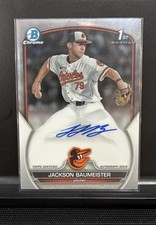 2023 Bowman Draft - Chrome Prospect Autographs Jackson Baumeister #CDA-JBA (AU,