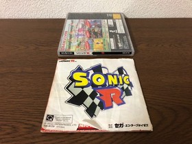 Sega Saturn Sonic R SS hedgehog Racing Game Japan JP
