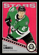 2019-20 O-Pee-Chee Retro Black Border Esa Lindell 091/100 Dallas Stars #364